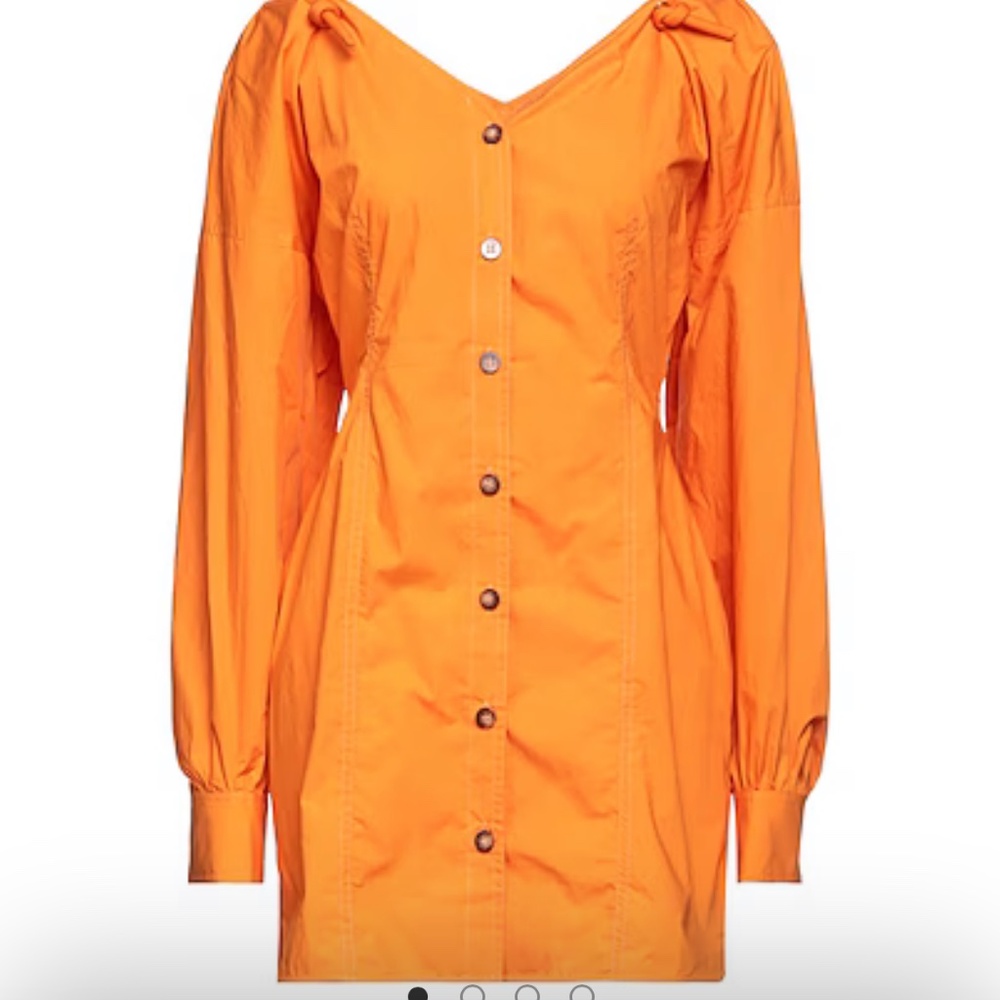 NANUSHKA ALYSSA Mini Poplin Dress